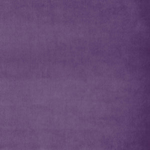 Fabric swatch of a purple plain velvet – suitable for use as a velvet upholstery fabric or velvet curtains