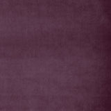Fabric swatch of a purple plain velvet – suitable for use as a velvet upholstery fabric or velvet curtains