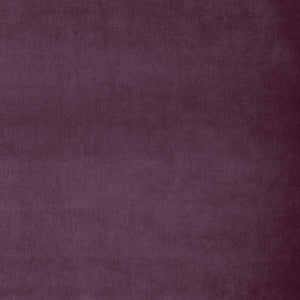 Fabric swatch of a purple plain velvet – suitable for use as a velvet upholstery fabric or velvet curtains