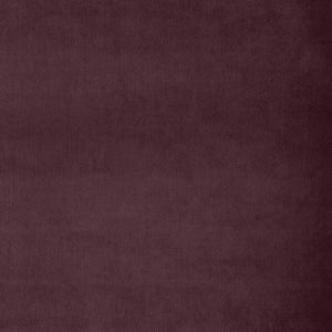 Fabric swatch of a purple plain velvet – suitable for use as a velvet upholstery fabric or velvet curtains