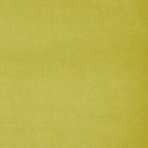 Fabric swatch of a yellow plain velvet – suitable for use as a velvet upholstery fabric or velvet curtains