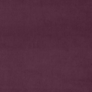 Fabric swatch of a purple plain velvet – suitable for use as a velvet upholstery fabric or velvet curtains
