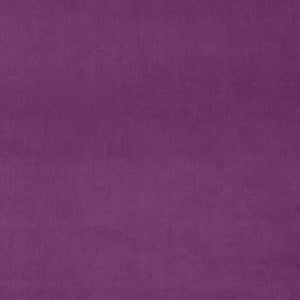 Fabric swatch of a purple plain velvet – suitable for use as a velvet upholstery fabric or velvet curtains