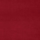 Fabric swatch of a red plain velvet – suitable for use as a velvet upholstery fabric or velvet curtains