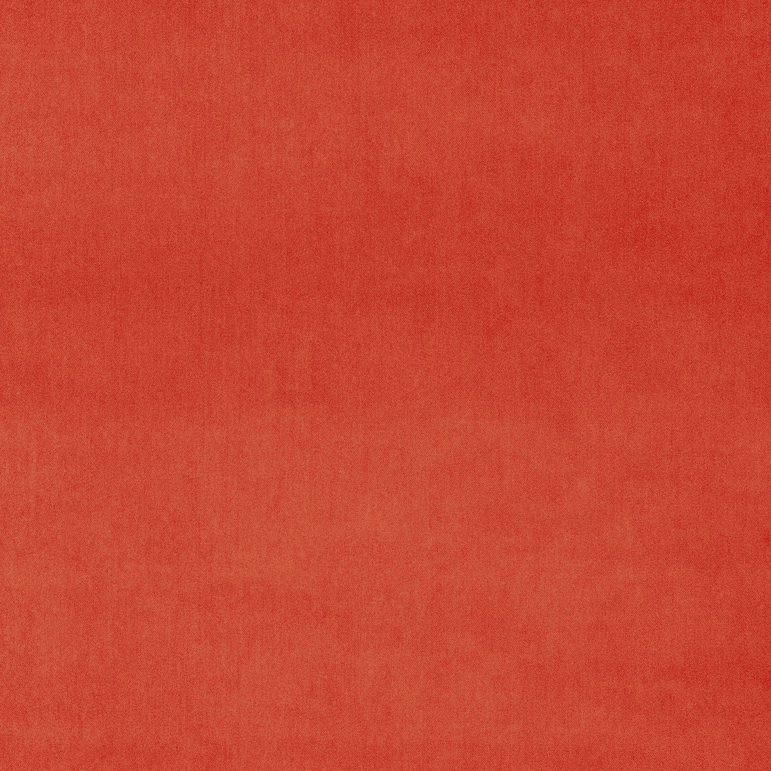 Fabric swatch of a orange plain velvet – suitable for use as a velvet upholstery fabric or velvet curtains