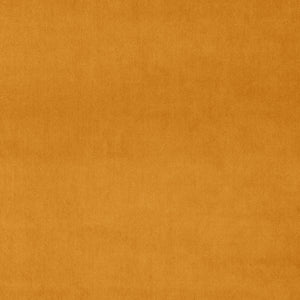 Fabric swatch of a orange plain velvet – suitable for use as a velvet upholstery fabric or velvet curtains