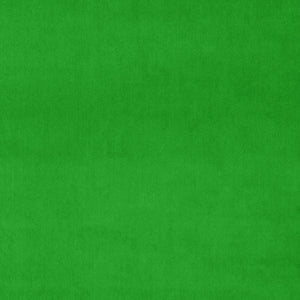 Fabric swatch of a green plain velvet – suitable for use as a velvet upholstery fabric or velvet curtains