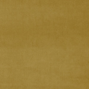 Fabric swatch of a yellow plain velvet – suitable for use as a velvet upholstery fabric or velvet curtains