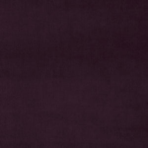 Fabric swatch of a purple plain velvet – suitable for use as a velvet upholstery fabric or velvet curtains