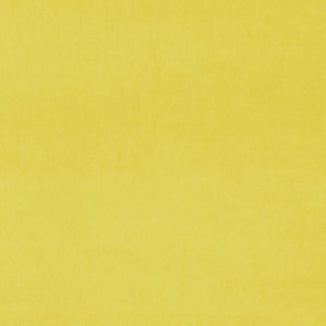 Fabric swatch of a yellow plain velvet – suitable for use as a velvet upholstery fabric or velvet curtains