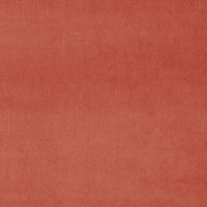 Fabric swatch of a orange eco plain velvet – suitable for use as a velvet upholstery fabric or velvet curtains