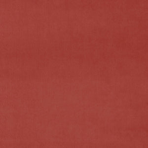 Fabric swatch of a red eco plain velvet – suitable for use as a velvet upholstery fabric or velvet curtains
