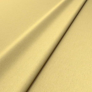 Sample of a yellow woven fabric.