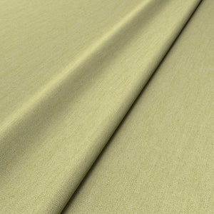 Sample of a green woven fabric.