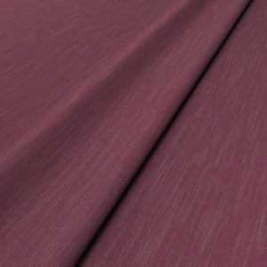 Sample of a purple woven fabric.