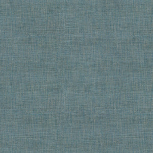 Sample of a chenille woven fabric in blue.