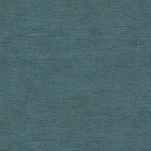 Sample of a chenille woven fabric in blue.