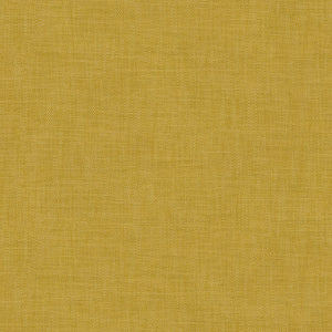 Sample of a chenille woven fabric in yellow.