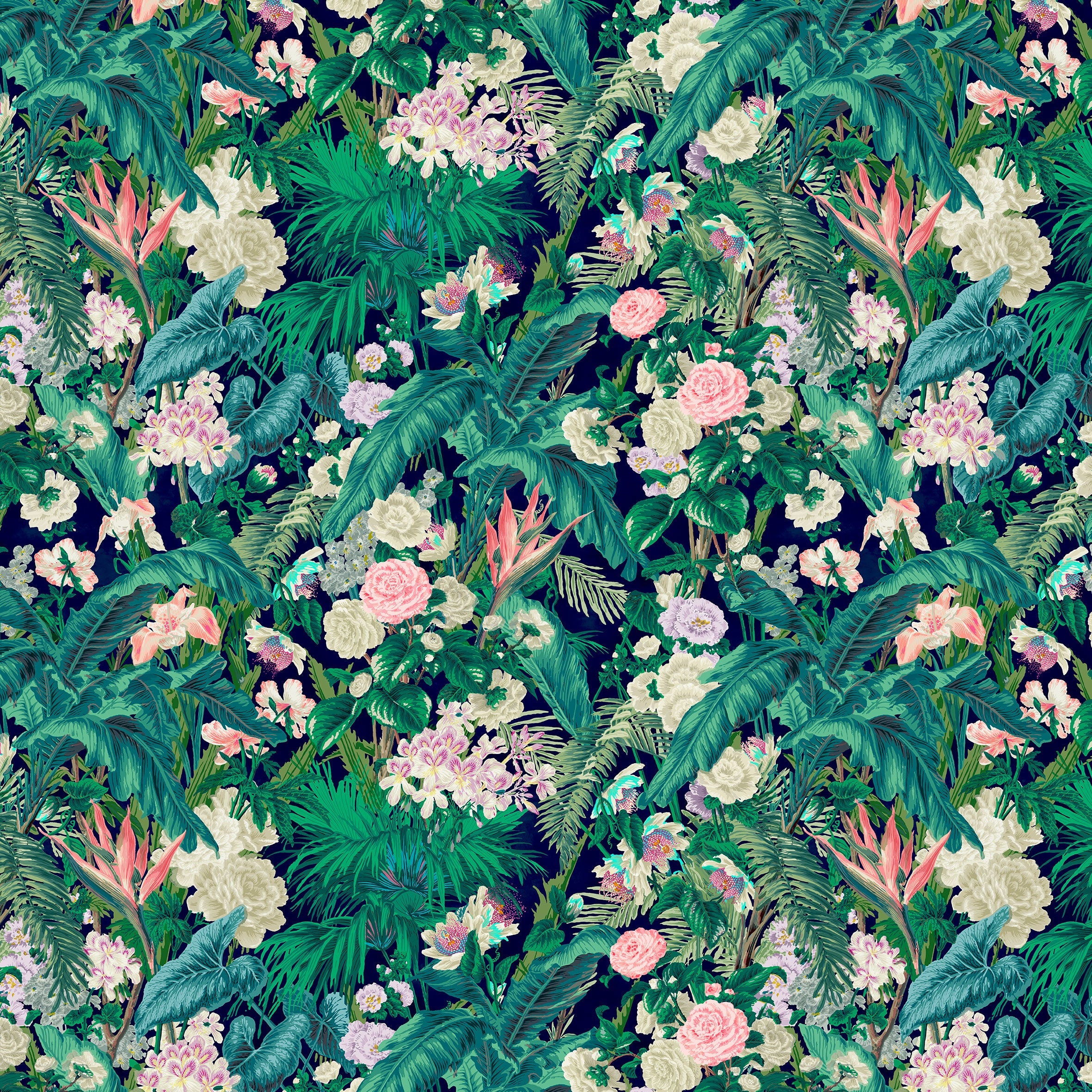 Sample of a tropical wallpaper.